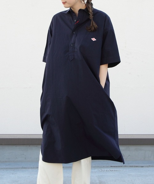 初回特典付 ワンピース シャツワンピース Danton ダントン コットンポプリンワンピース Cotton Poplin Onepiece Jd 3655msa 在庫一掃最安挑戦 Www Jsanalytikal Com