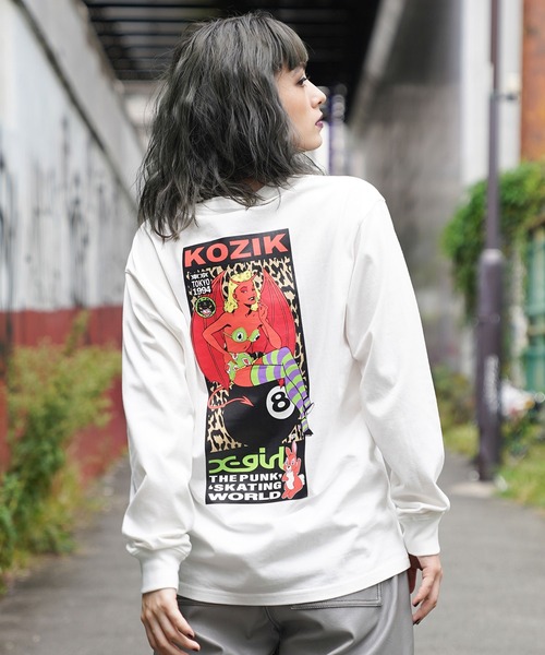 けています Tシャツ Kozik Devil Girl L S Tee Zozotown Paypayモール店