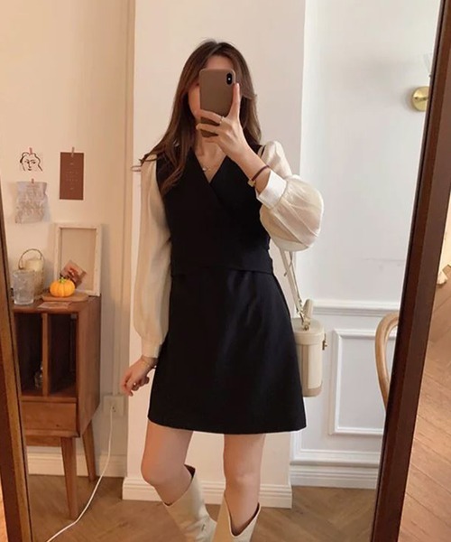 チュニック シフォンボリュームスリーブドッキングチュニックワンピース :59837696:ZOZOTOWN Yahoo!店 - 通販 - Yahoo!ショッピング チュニック シフォンボリュームスリーブドッキングチュニックワンピース :59837696:ZOZOTOWN Yahoo!店 - 通販 - Yahoo!ショッピング