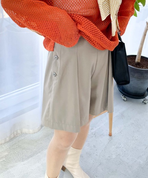 パンツ 金ボタン付きハーフパンツ|ZOZOTOWN |03