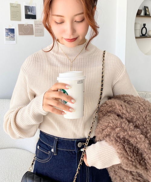 moment+ ニット セーター 「累計販売枚数5万枚突破！」12G