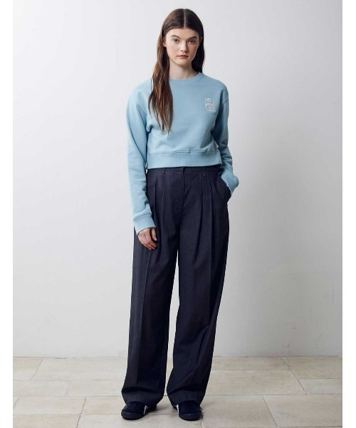 トレーナー スウェット A'GEM/9 × .kom「ROCCI ROCCI/ロッシロッシ」Classic Symbol Crop Sweatshir ROCCI トレーナー スウェット A'GEM/9 × .kom「ROCCI ROCCI