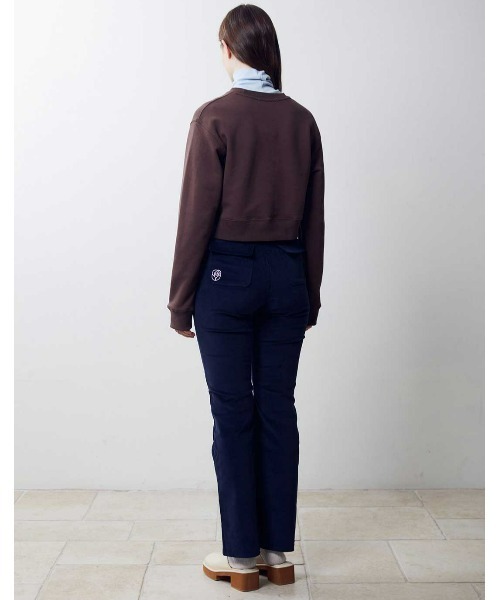 トレーナー スウェット A'GEM/9 × .kom「ROCCI ROCCI/ロッシロッシ」Classic Symbol Crop Sweatshir ROCCI トレーナー スウェット A'GEM/9 × .kom「ROCCI ROCCI