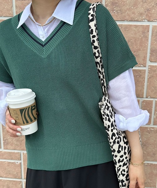 新品！Favorite☆フェイバリット フィッシュテール ベスト ブラウン Favorite - 新品！Favorite☆フェイバリット フィッシュテール ベスト