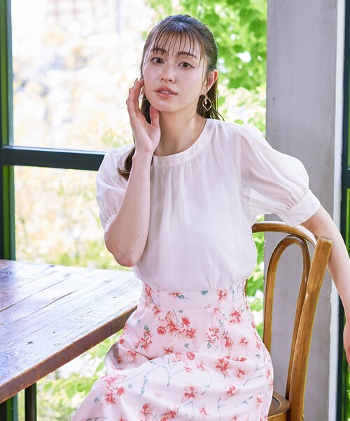 Tiaclasse スカート 「洗える」花柄プリントスカート : ZOZOTOWN Yahoo