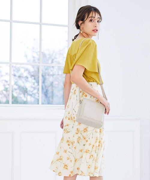 Tiaclasse スカート 「洗える」花柄プリントスカート : ZOZOTOWN Yahoo