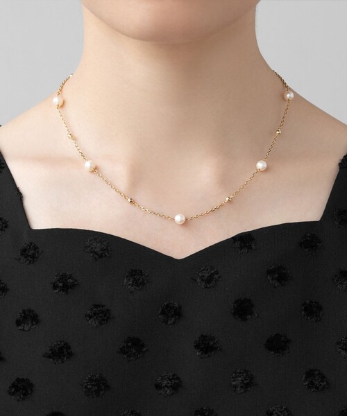 ネックレス WALTZ PEARL NECKLACE 淡水パール ネックレス レディースの画像