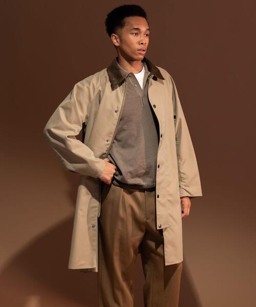 workahoLC×Barbour　 EXMOOR COAT セール】『別注』workahoLC×Barbour EXMOOR COAT（ステンカラー