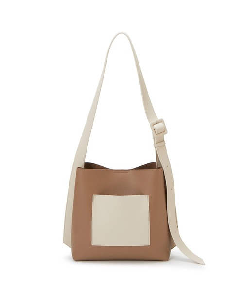 TOPKAPI COULEUR ショルダーバッグ バッグ バイカラー ベルト