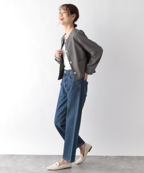 GLOBAL WORK（グローバルワーク） ジャケット ノーカラージャケット お