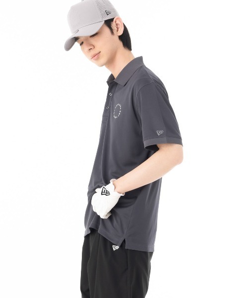 半袖 ユーティリティー ポロシャツ NEW ERA GOLF CLUB ブラック