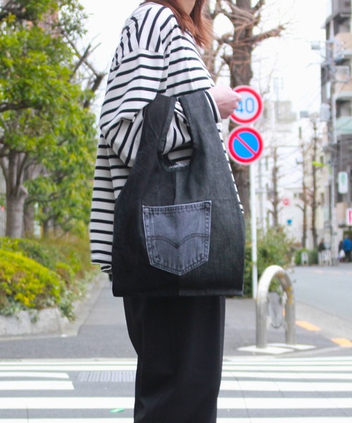 THRIFTY LOOK トートバッグ LOOK/スリフティールック LEVIS DENIM