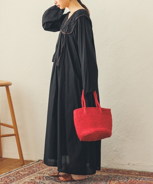 Noia ワンピース ハンドスモッキングワンピース : ZOZOTOWN Yahoo!店  