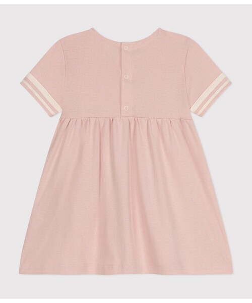 PETIT BATEAU（プチバトー） ワンピース セーラーカラー半袖ワンピース