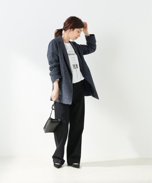 SLOBE IENA」 テーラードジャケット 36 ネイビー レディース 