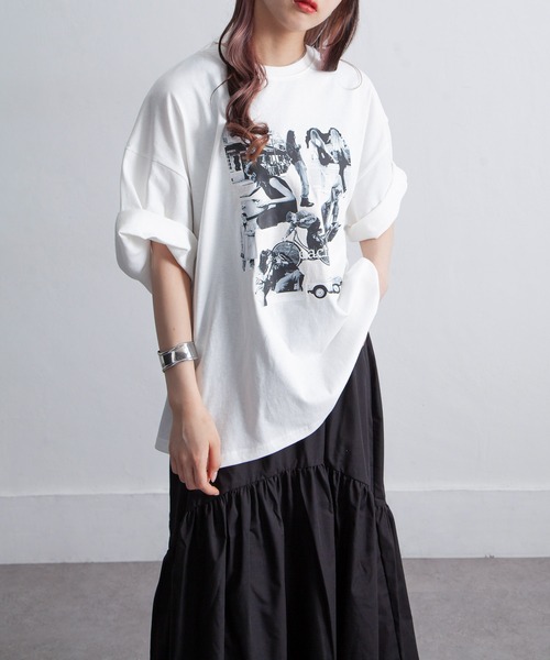 Nilway（ニルウェイ） tシャツ アソートデザイン オーバーサイズ 半袖
