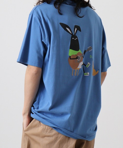 FUNALIVE tシャツ SHABBY 虫取りサガラ刺繍TEE/ギターバック
