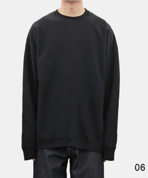 ATON トレーナー スウェット 「ATON」 GARMENT DYED URAKE