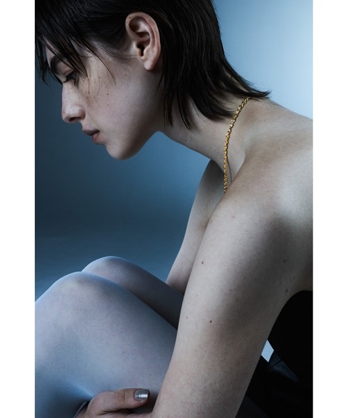 ネックレス 「quip queint」anker chain choker / アンカー チェーン チョーカー レディースの画像