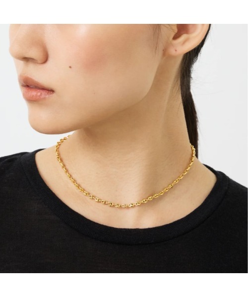ネックレス 「quip queint」anker chain choker / アンカー チェーン チョーカー レディースの画像