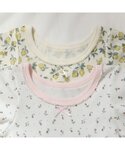 肌着 GIRLSリブ半袖肌着 キッズ 子供 女の子の詳細画像2