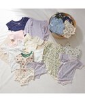 肌着 GIRLSリブ半袖肌着 キッズ 子供 女の子の詳細画像4