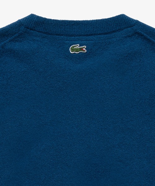 LACOSTE（ラコステ） ベスト ジレ ナイロン×コットンジャカードニット