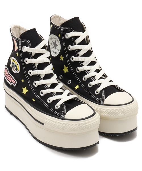 CONVERSE ALLSTAR CHNKYLINE HI/THE POWERPUFF GIRLS B 国内発送 CONVERSE スニーカー ALL STAR CHNKYLINE HI/THE POWERPUFF