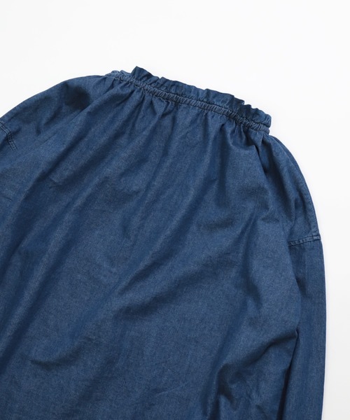 Brocante ブラウス シャツ 「Brocante / ブロカント」 5ozデニム