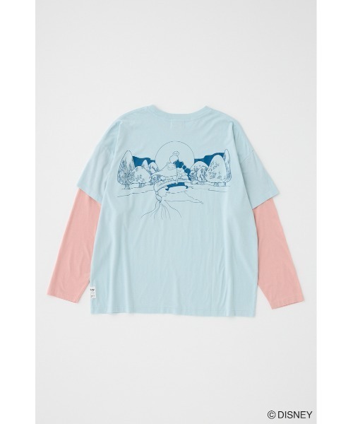 Disney SERIES CREATED by MOUSSY tシャツ MD OT LAYERED ロング