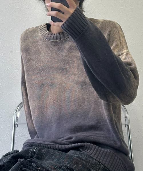 B.R.U セーター ニット グラデーションニット メンズ レディース