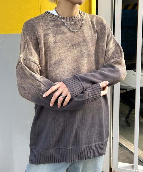 B.R.U セーター ニット グラデーションニット メンズ レディース