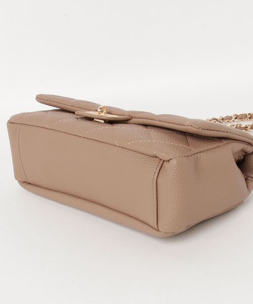 Per sist ence ショルダーバッグ バッグ チェーンキルトフラップ