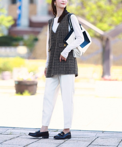 Tuche ベスト ジレ Tuche/トゥシェ ハレの日style ミックス