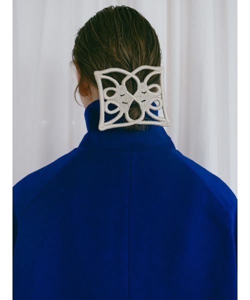シキアEmbroidery Hair Barrette 