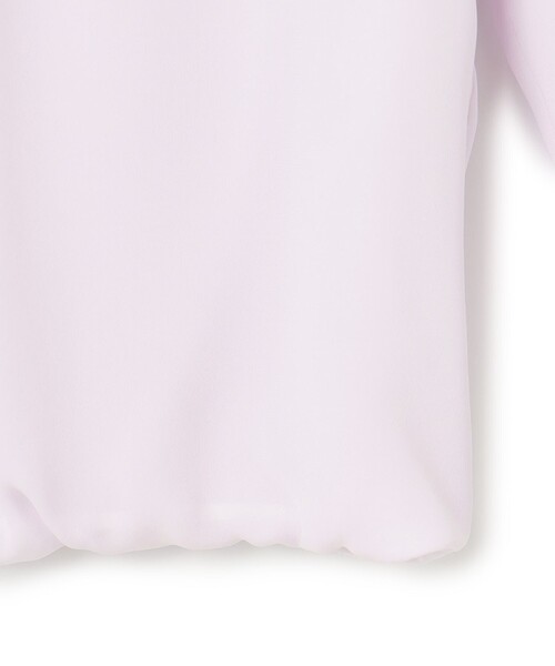 23区 tシャツ 「洗える」シルキーデシン ボールチェーン