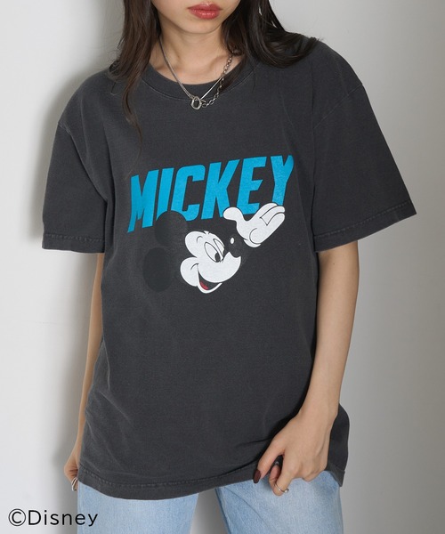 【GOOD ROCK SPEED】 MICKEY MOUSE Tシャツ新品 LE CERCLE par rope' tシャツ 「GOOD ROCK SPEED」Mickey Mouse
