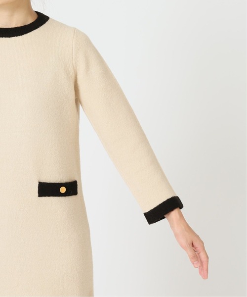 「La TOTALITE」 ニットワンピース FREE ブラック レディース_画像5