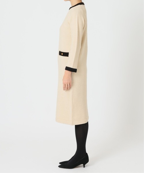 「La TOTALITE」 ニットワンピース FREE ブラック レディース_画像6