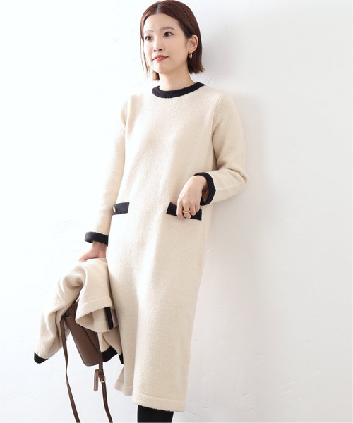 「La TOTALITE」 ニットワンピース FREE ブラック レディース_画像8