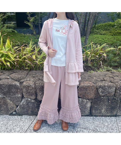 タグ付き♥桜TeddyプリントカットソーTシャツPINKHOUSEピンクハウス 桜Teddyプリントカットソー｜ピンクハウスオフィシャル