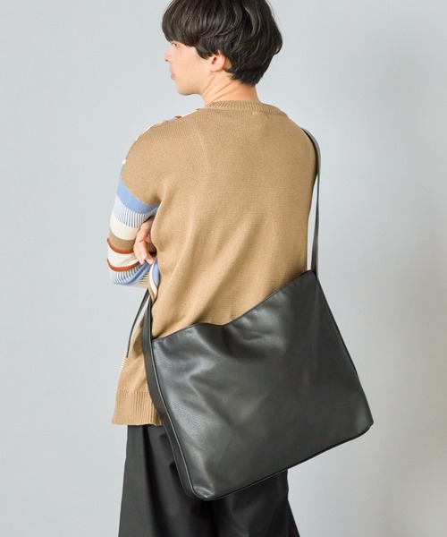 ショルダーバッグ フェイクレザーミドルショルダーバッグ2 / 289917 メンズ | LAKOLE | 03