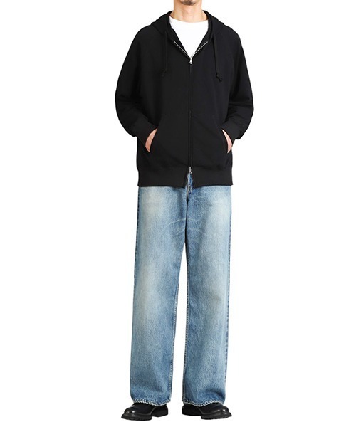 marka ジーンズ / マーカ：WIDE LEG JEANS - used wash -：M25A 