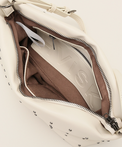 HVISK ハンドバッグ GIL L STUDS スタッズ ヴィスク HVISK HVISK ハンドバッグ GIL METAL STUDS スタッズ