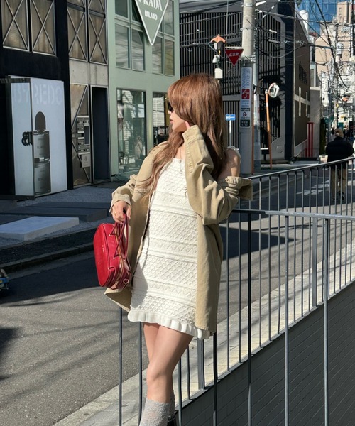 RAY CASSIN ワンピース frames Ray Cassin】チャイナカラーワンピース 通販【ニッセン】