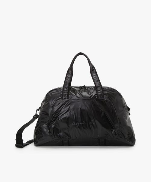 美品　アニエスベー　2way ボストンバッグ　ブラック アニエス・ベー ボストンバッグ ショルダーバッグ 2WAYBAG ブラック