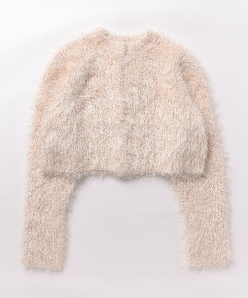 「A part by」 ニットカーディガン FREE ライトベージュ レディース_画像2