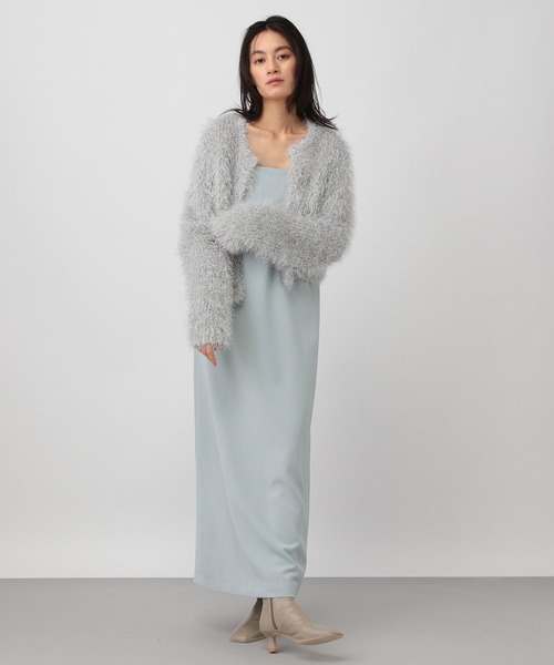 「A part by」 ニットカーディガン FREE ライトベージュ レディース_画像6