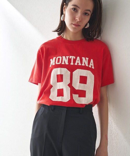 ウィムガゼット　ナンバリングTシャツ　オフホワイト　新品未使用　タグ付き ウィムガゼット ナンバリングTシャツ オフホワイト 新品未使用
