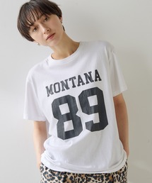 ひろ☆めい　ウィムガゼット　ナンバリングTシャツ　オフホワイト Whim Gazette tシャツ ナンバリングTシャツ レディース